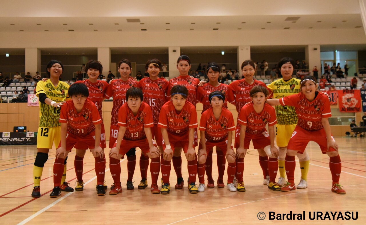 ラス ボニータス 関東女子フットサルリーグ19 第1節 試合結果 バルドラール浦安 Bardral Urayasu Futbol Sala Official Website